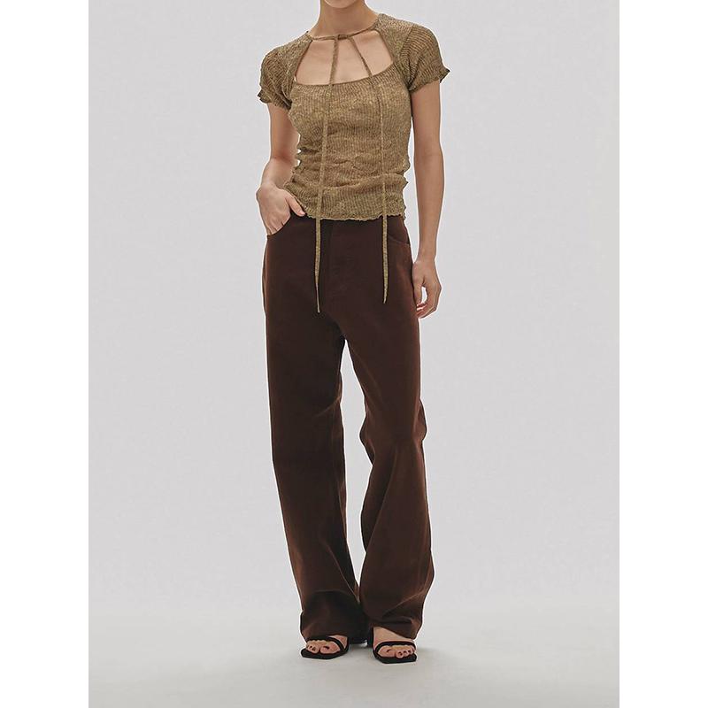 TODAYFUL 即日発送/TODAYFUL トゥデイフル 2way Sheer Knittops