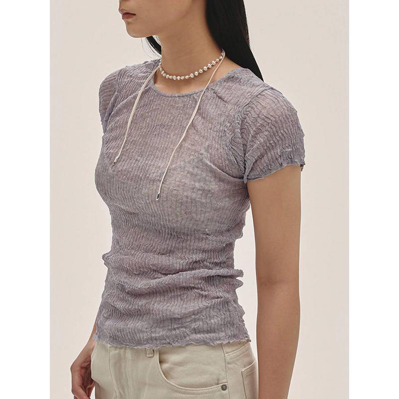 TODAYFUL 即日発送/TODAYFUL トゥデイフル 2way Sheer Knittops
