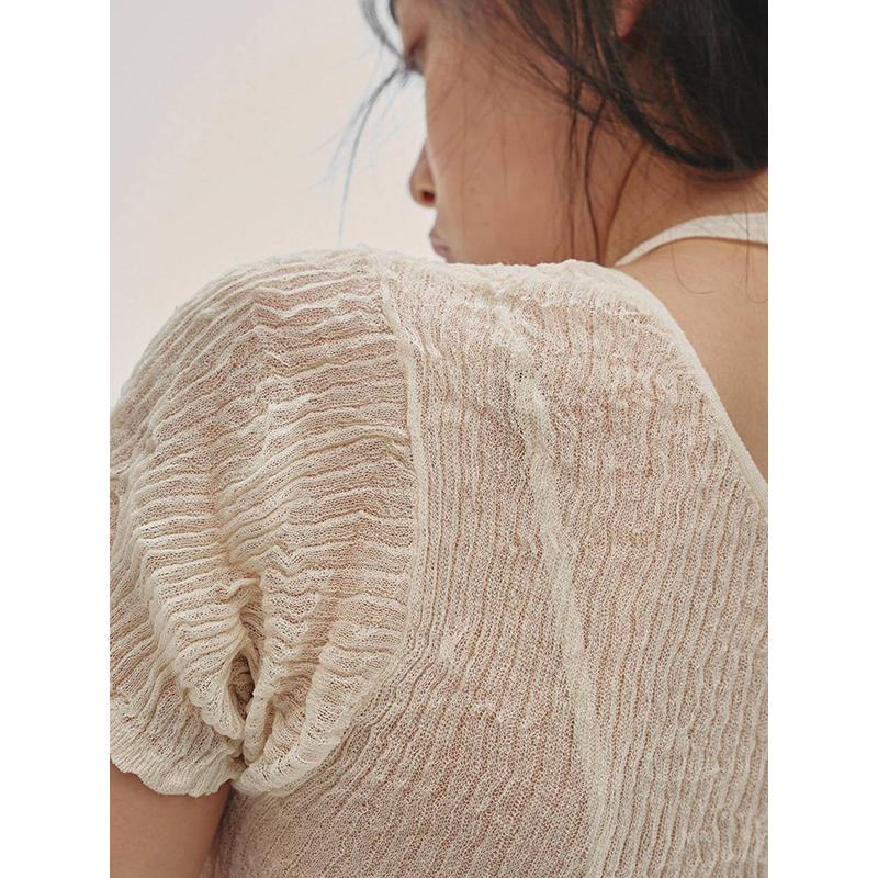 TODAYFUL 土日も即日発送/TODAYFUL トゥデイフル 2way Sheer Knittops