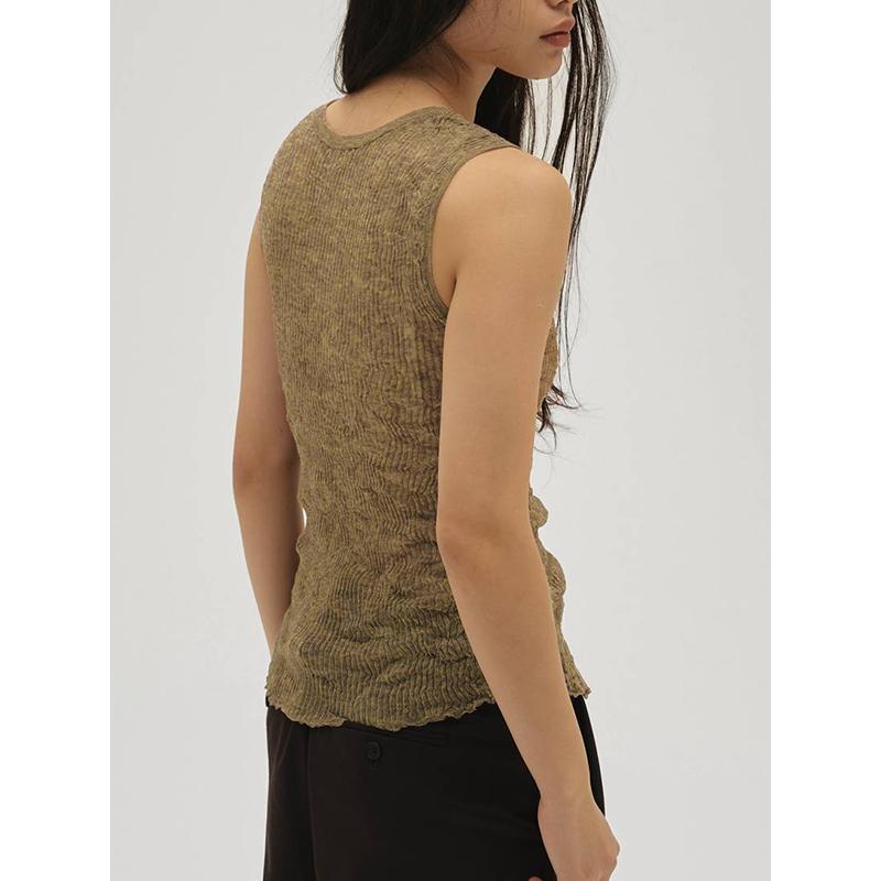 TODAYFUL 即日発送/TODAYFUL トゥデイフル 2way Sheer Knitvest