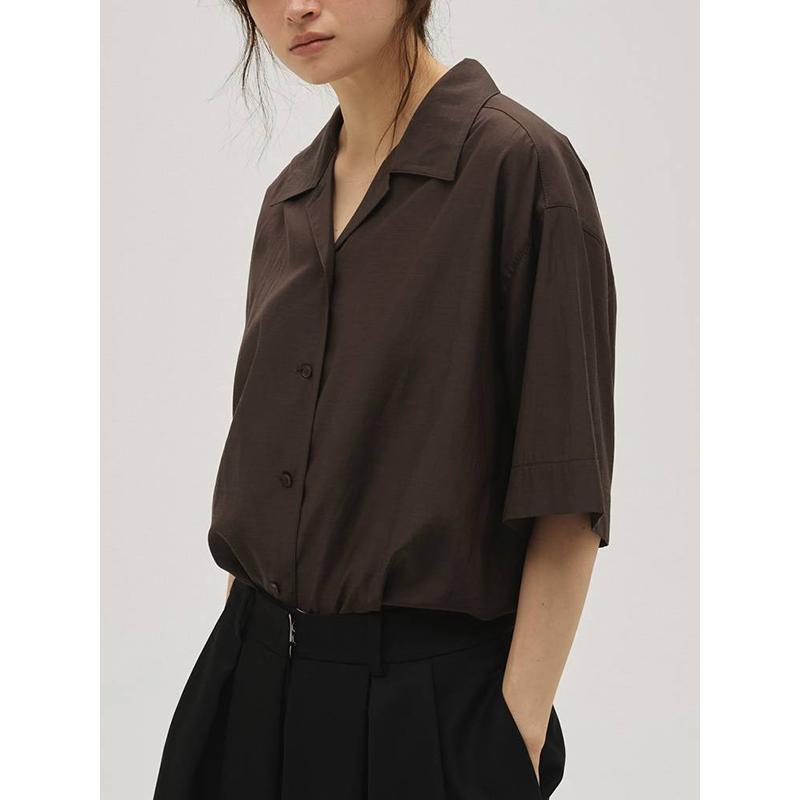 TODAYFUL 【SOLD OUT】TODAYFUL トゥデイフル Silky Halfsleeve Shirts
