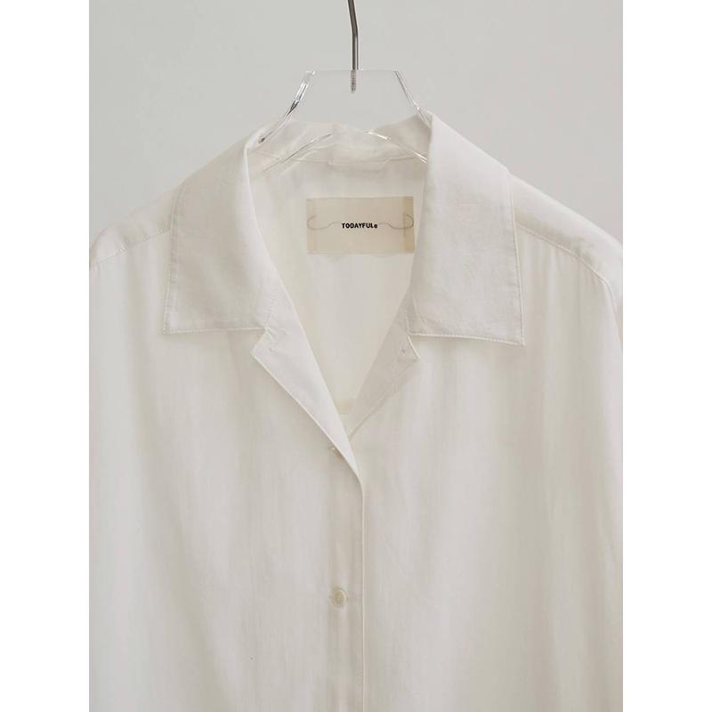 TODAYFUL 【SOLD OUT】TODAYFUL トゥデイフル Silky Halfsleeve Shirts