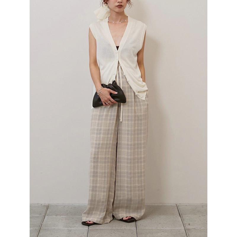 TODAYFUL 即日発送/TODAYFUL トゥデイフル Tencelsilk Knit Vest