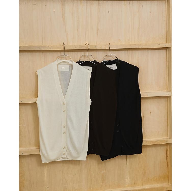 TODAYFUL 即日発送/TODAYFUL トゥデイフル Tencelsilk Knit Vest