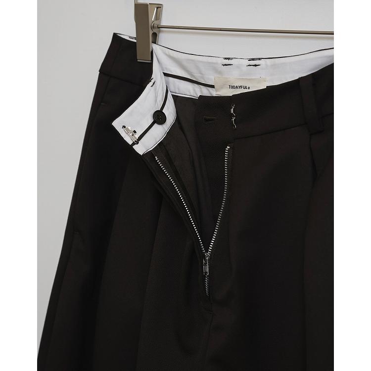完売希少　todayful コンビネーション　パンツ36 TODAYFUL 予約商品/TODAYFUL トゥデイフル Twill Bermuda Pants