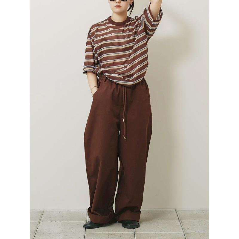 TODAYFUL 予約商品/TODAYFUL トゥデイフル Sheer Border T-shirt