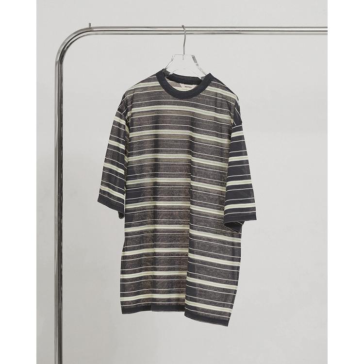 TODAYFUL 予約商品/TODAYFUL トゥデイフル Sheer Border T-shirt