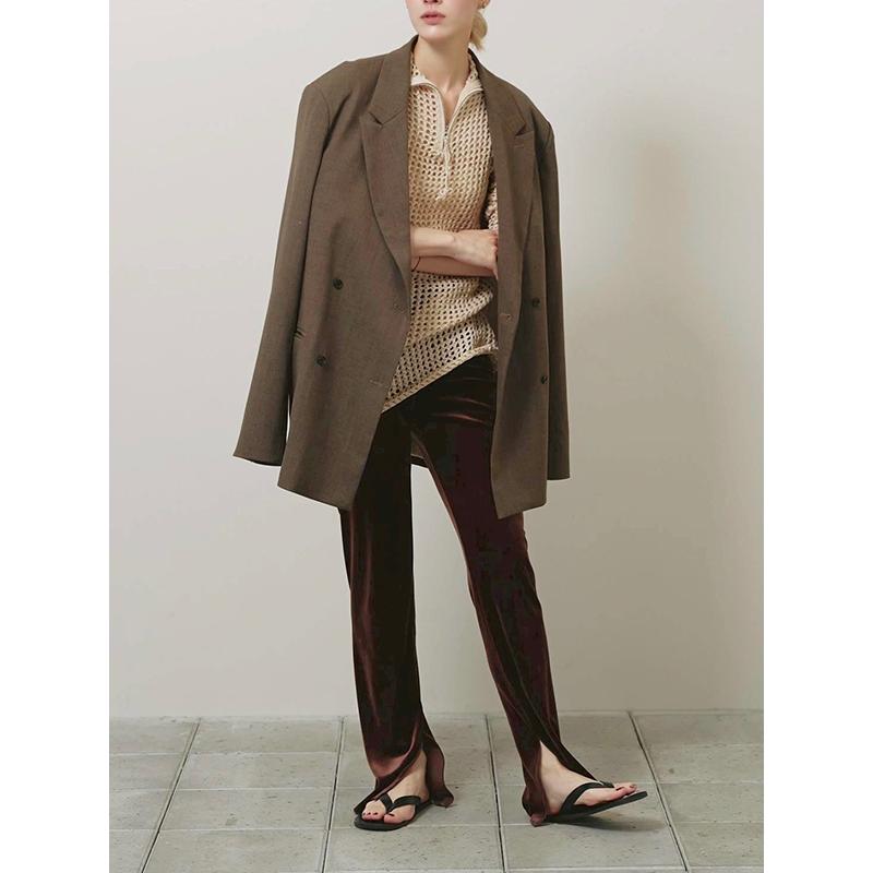 TODAYFUL 予約商品/TODAYFUL トゥデイフル Velour Slit Leggings