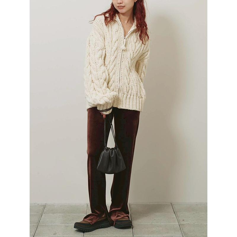 TODAYFUL 予約商品/TODAYFUL トゥデイフル Velour Slit Leggings