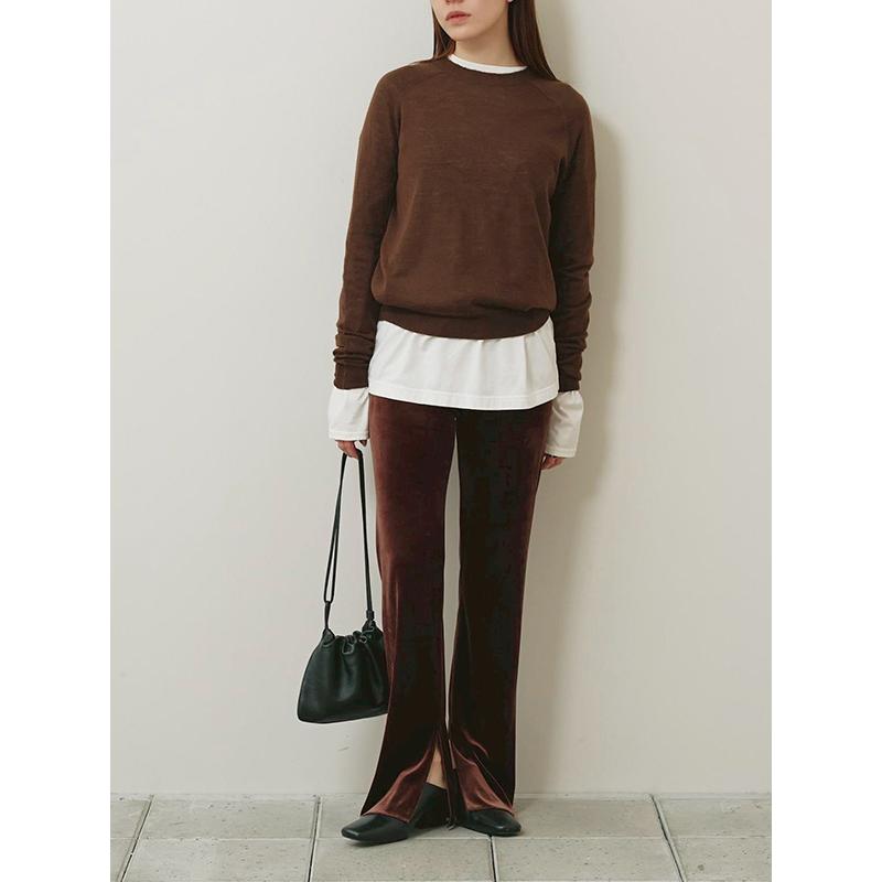 TODAYFUL 予約商品/TODAYFUL トゥデイフル Velour Slit Leggings