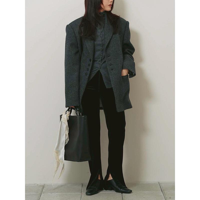 TODAYFUL 予約商品/TODAYFUL トゥデイフル Velour Slit Leggings