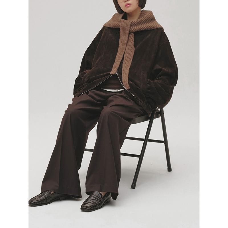 【新品】人気完売 TODAYFUL2way Silketeブラウス トゥデイフル TODAYFUL 予約商品/TODAYFUL トゥデイフル Suede Zip Blouson 12620204