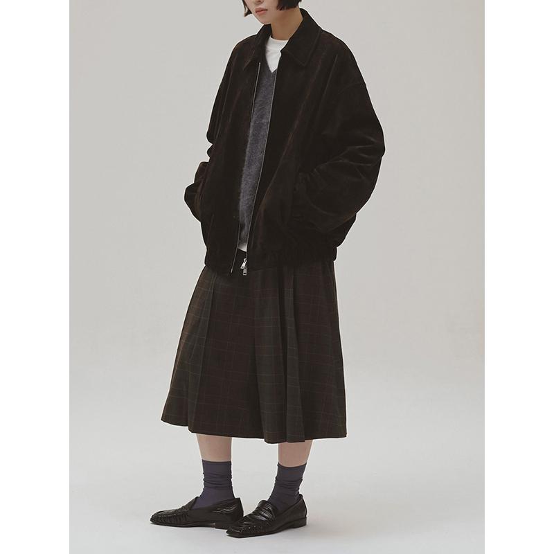 TODAYFUL 予約商品/TODAYFUL トゥデイフル Suede Zip Blouson 12620204