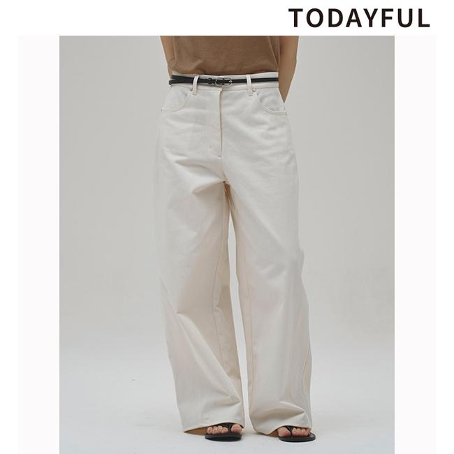 TODAYFUL 予約商品/TODAYFUL トゥデイフル Cottontwill Cocoon Pants