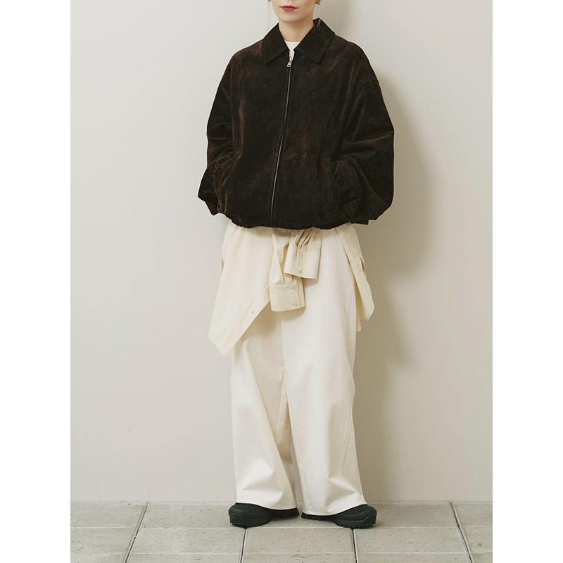TODAYFUL 予約商品/TODAYFUL トゥデイフル Cottontwill Cocoon Pants