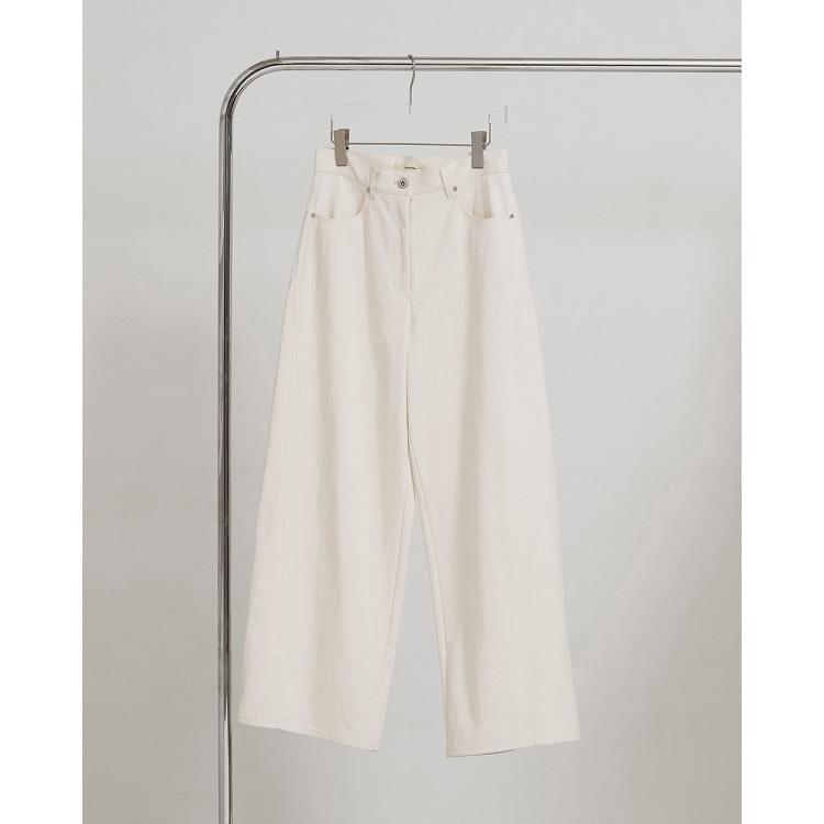 トゥデイフル Cotton Cocoon Pants 38 白 レディース TODAYFUL 予約商品/TODAYFUL トゥデイフル Cottontwill Cocoon Pants