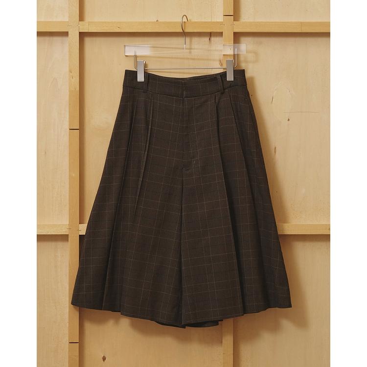 【todayful】Bermuda Pants サイズ36 ブラウン TODAYFUL 予約商品/TODAYFUL トゥデイフル Pleats Bermuda Pants