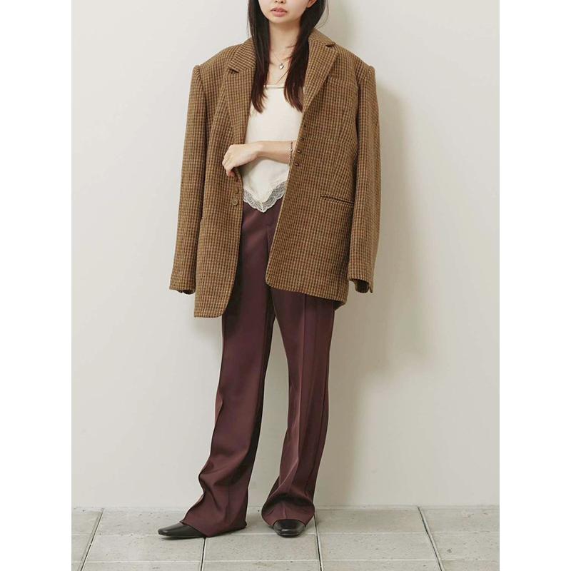 新品TODAYFUL Wool100% CheckJacket TODAYFUL 予約商品/TODAYFUL トゥデイフル Wool100% Check Jacket