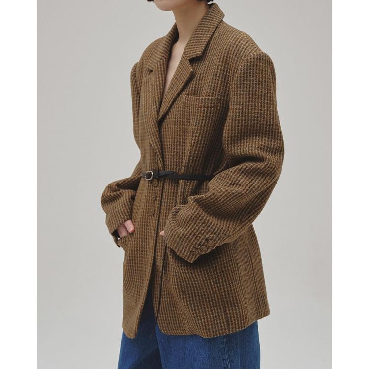 新品TODAYFUL Wool100% CheckJacket TODAYFUL 予約商品/TODAYFUL トゥデイフル Wool100% Check Jacket