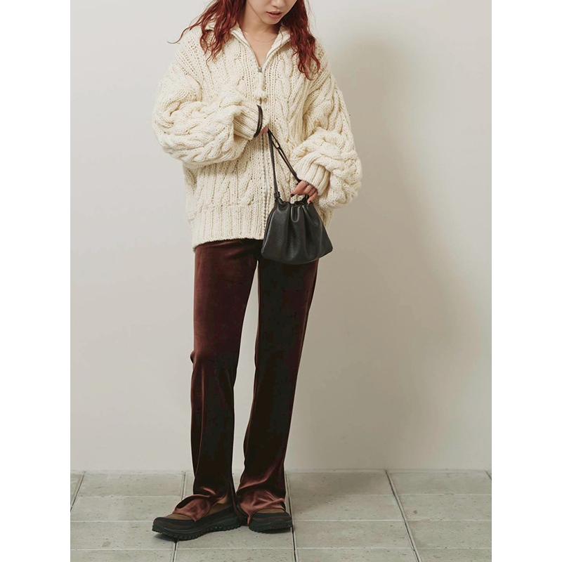 TODAYFUL 予約商品/TODAYFUL トゥデイフル Volume Handknit Cardigan