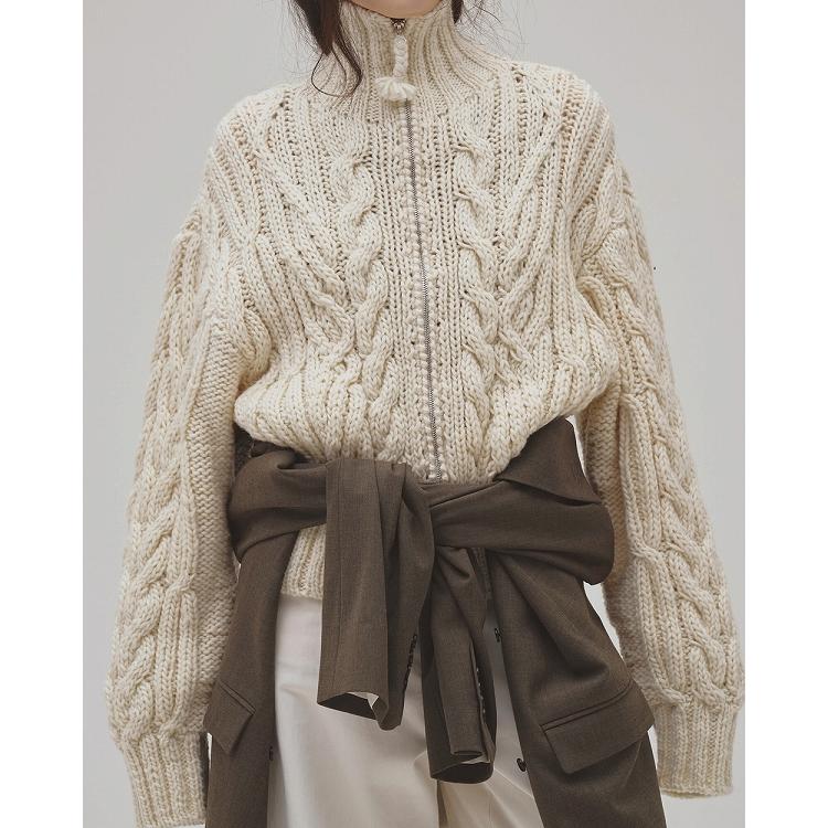TODAYFUL 予約商品/TODAYFUL トゥデイフル Volume Handknit Cardigan
