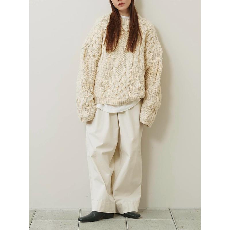 新品未使用　タグ付き　todayful pattern hand knit TODAYFUL トゥデイフル Pattern Hand Knit 【2026年10月中旬納期予定