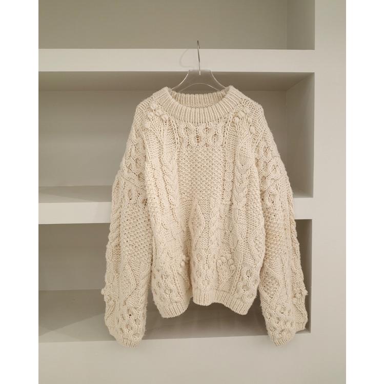 予約商品/TODAYFUL トゥデイフル  Pattern Hand Knit 12620512 10月中〜11月中入荷予定 2026秋冬  キャンセル返品不可の画像