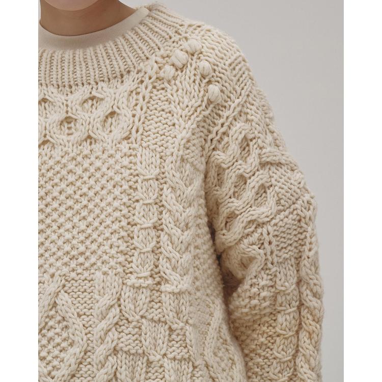 予約商品/TODAYFUL トゥデイフル  Pattern Hand Knit 12620512 10月中〜11月中入荷予定 2026秋冬  キャンセル返品不可の画像