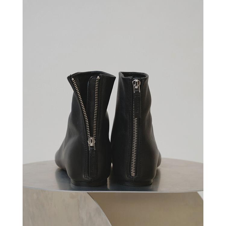 TODAYFUL トゥデイフル 予約商品/ Square Leather Flat Boots 12621019
