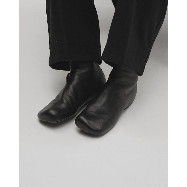 TODAYFUL トゥデイフル 予約商品/ Square Leather Flat Boots 12621019