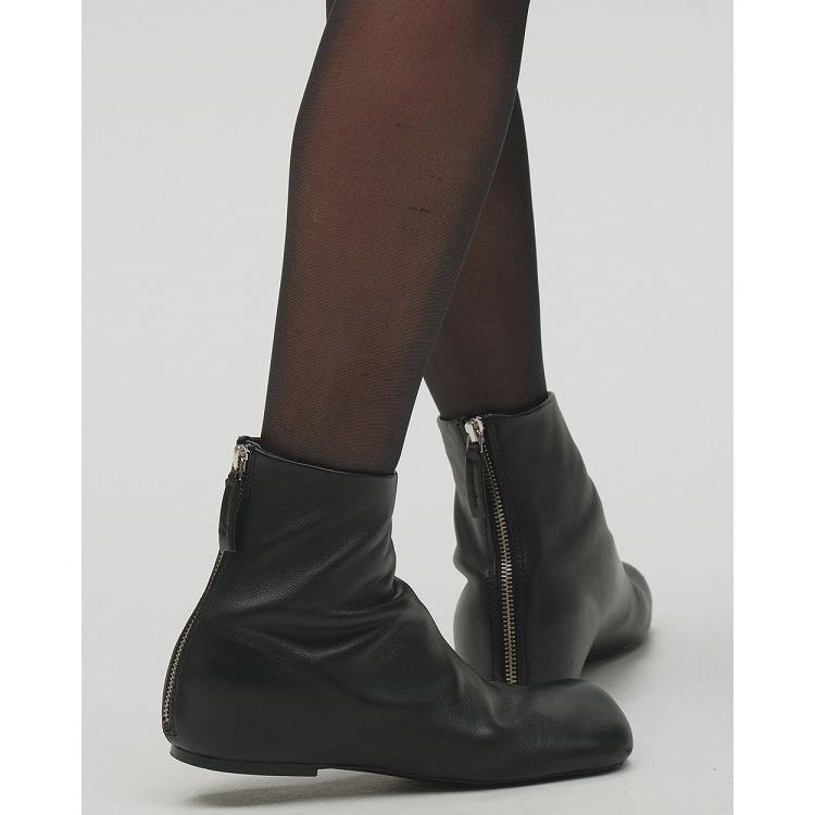 TODAYFUL トゥデイフル 予約商品/ Square Leather Flat Boots 12621019