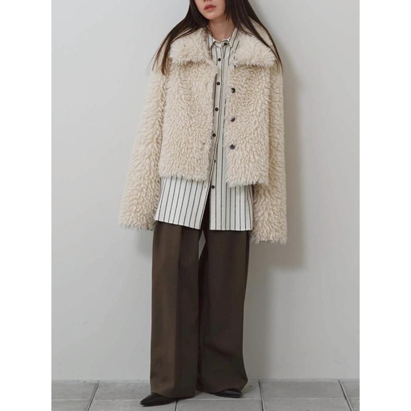＼ポイント5% 6/7まで／予約商品/TODAYFUL トゥデイフル  Fur Short Coat 12620006 11月末〜12月末入荷予定 2026winter 2026冬 キャンセル返品不可の画像
