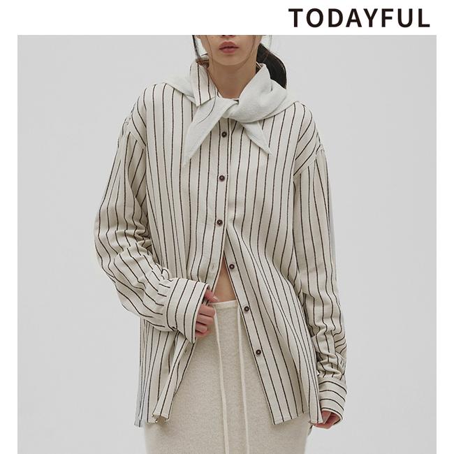 TODAYFUL トゥデイフル 予約商品/ Jacquard Stripe Shirts 12620408 11