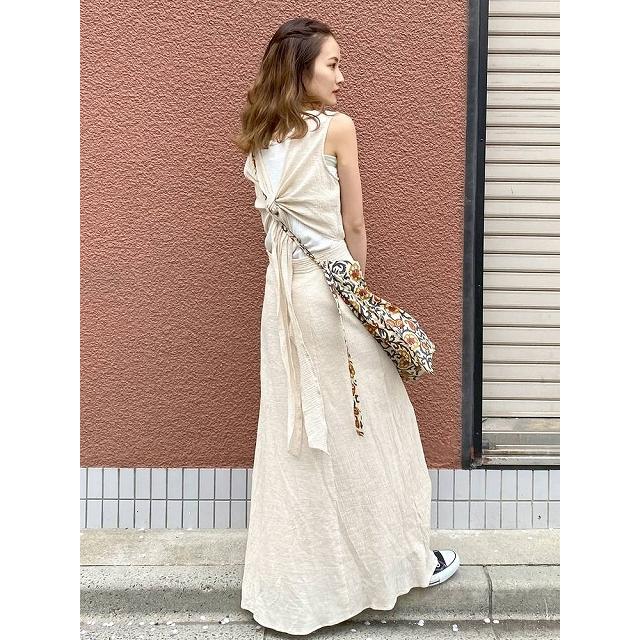 Sale40 Off Ungrid アングリッド バックデザインノースリワンピース 22s 翌営業日発送 キャンセル返品不可 Un 2219 セレクトショップreal 通販 Yahoo ショッピング