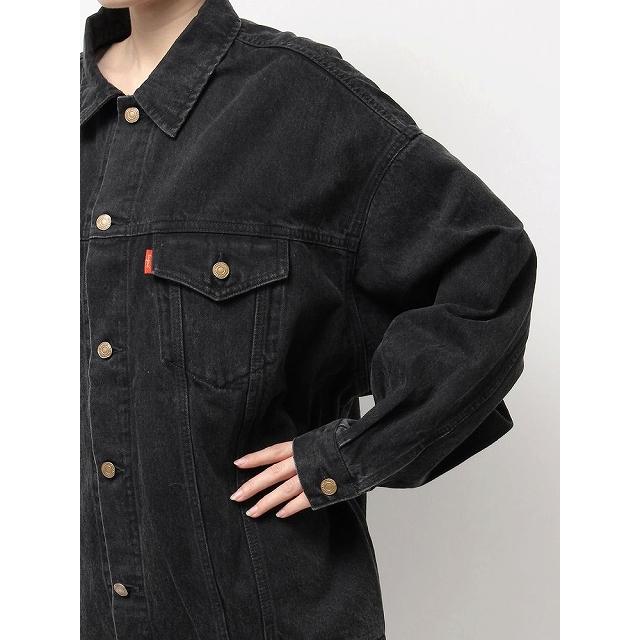 Ungrid ビッグシルエットデニムジャケット　ブラック　黒　アングリット Ungrid（アングリッド） ＼SALE30%OFF／土日祝も即日発送/Ungrid