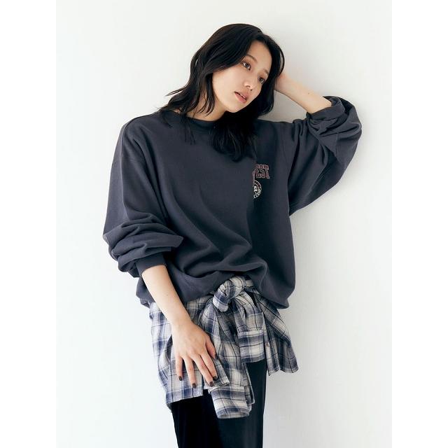 ungrid＊インディゴスウェット Ungrid - Ungrid インディゴスウェットの通販 by YUMI's shop｜アン