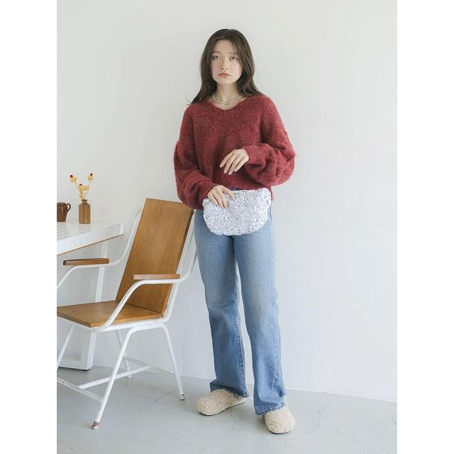 ＼SALE50%OFF／土日も即日発送/Ungrid アングリッド ヴィンテージルーズストレートデニム 112562482001 2025秋冬_16