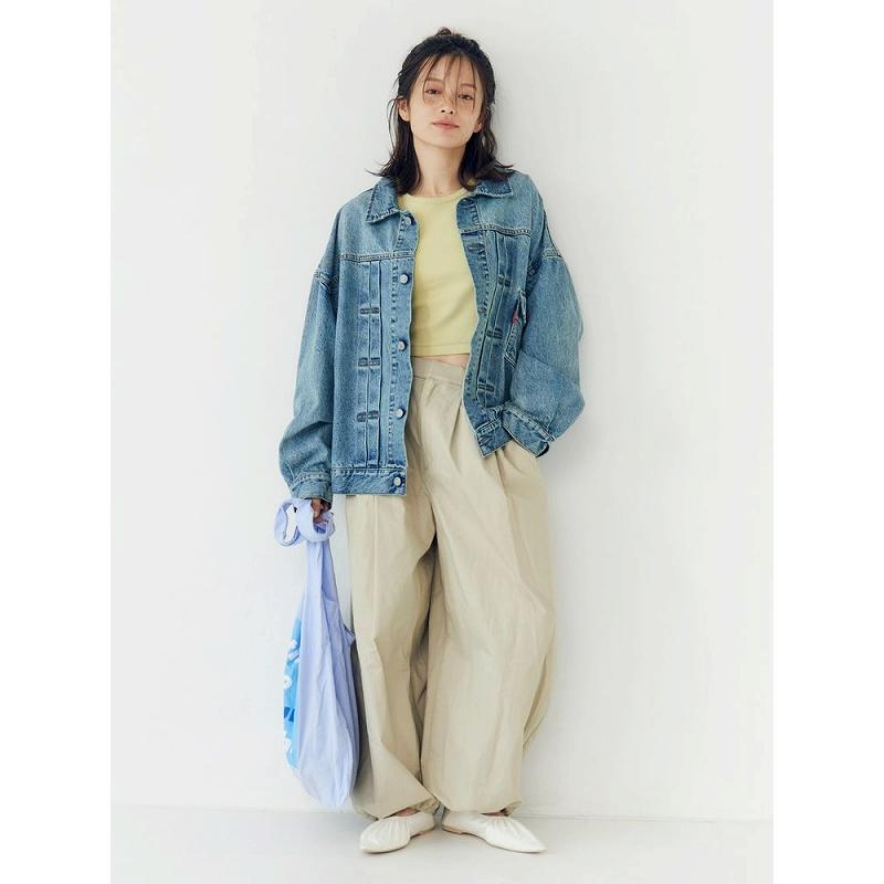 期間限定値下げ中！ Ungrid デニムジャケット　ブルー Ungrid（アングリッド） 【SOLD OUT】＼期間限定10%OFF／Ungrid ルーズ