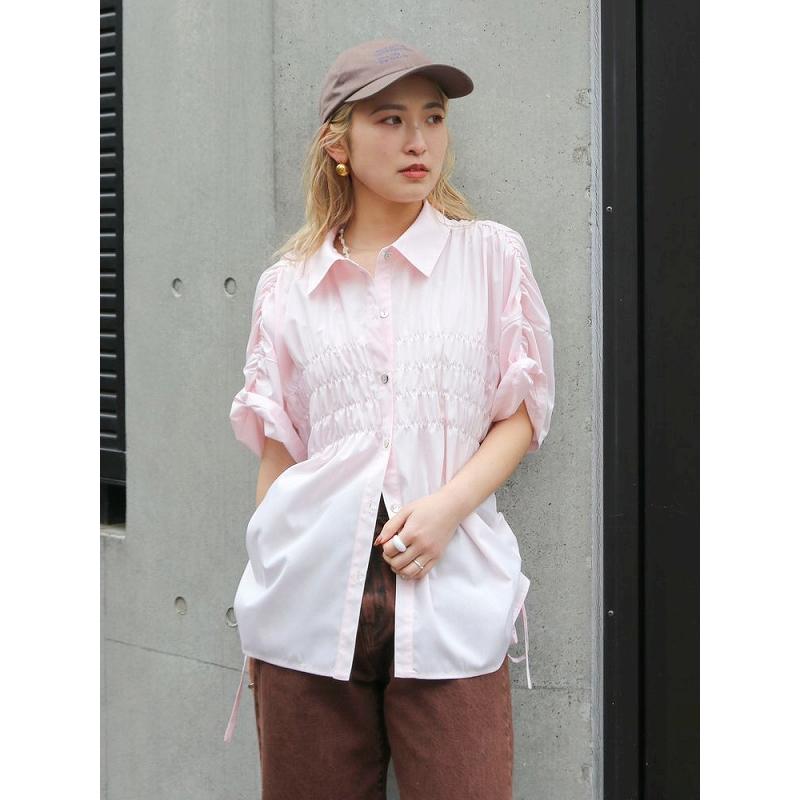 新品未使用　ungrid 大人気完売商品　白シャツ Ungrid（アングリッド） ＼期間限定10%OFF／即日発送/Ungrid ハーフ