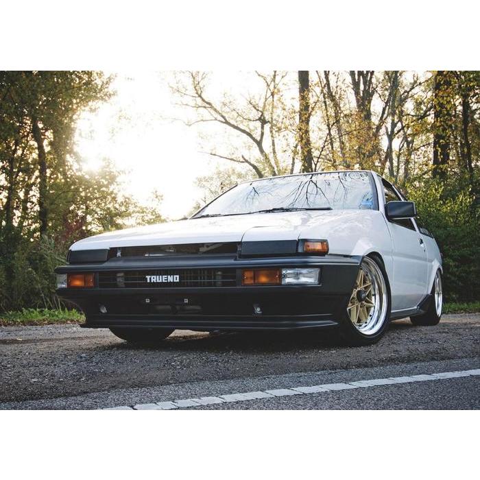 絵画風 壁紙ポスター (はがせるシール式) トヨタ AE86