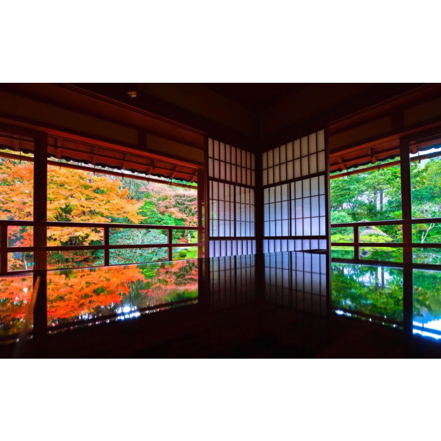絵画風 壁紙ポスター 地球の撮り方 滋賀の紅葉の名勝 旧竹林院の庭園とリフレクション C Zjp 116w1 ワイド版 921mm 576mm 日本製 C Zjp 116w1 レアルインターショップ 通販 Yahoo ショッピング