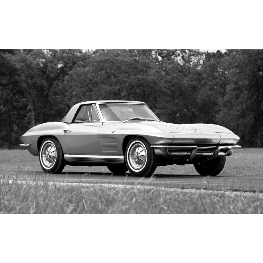 絵画風 壁紙ポスター シボレー コルベット スティングレイ コンバーチブル 2代目c2型 1964年 モノクロ キャラクロ Ccvt 025wm2 ワイド版 603mm 376mm Ccvt 025wm2 レアルインターショップ 通販 Yahoo ショッピング