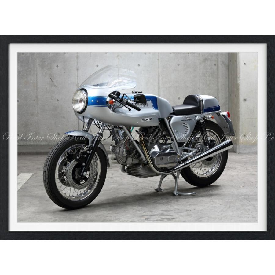 絵画風 壁紙ポスター (はがせるシール式) ドゥカティ 750SS
