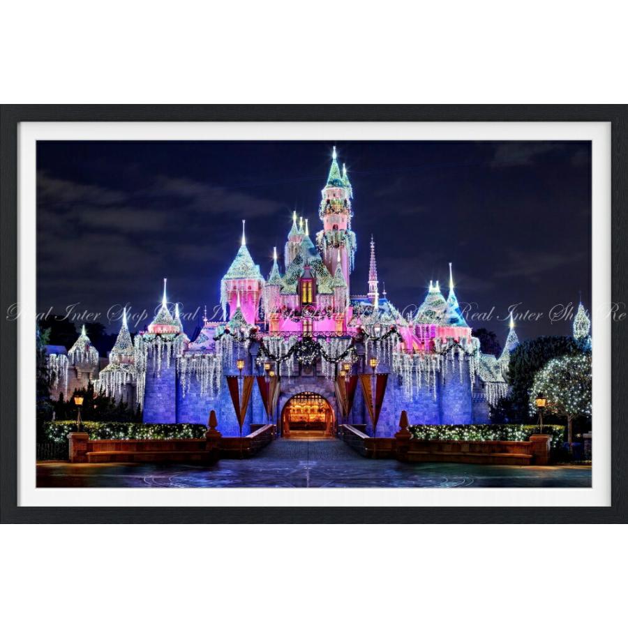 絵画風 壁紙ポスター ディズニーランドの夜景 ライトアップ カリフォルニア 額縁印刷 キャラクロ Dnlc 001sgf2 603mm 402mm Dnlc 001sgf2 レアルインターショップ 通販 Yahoo ショッピング