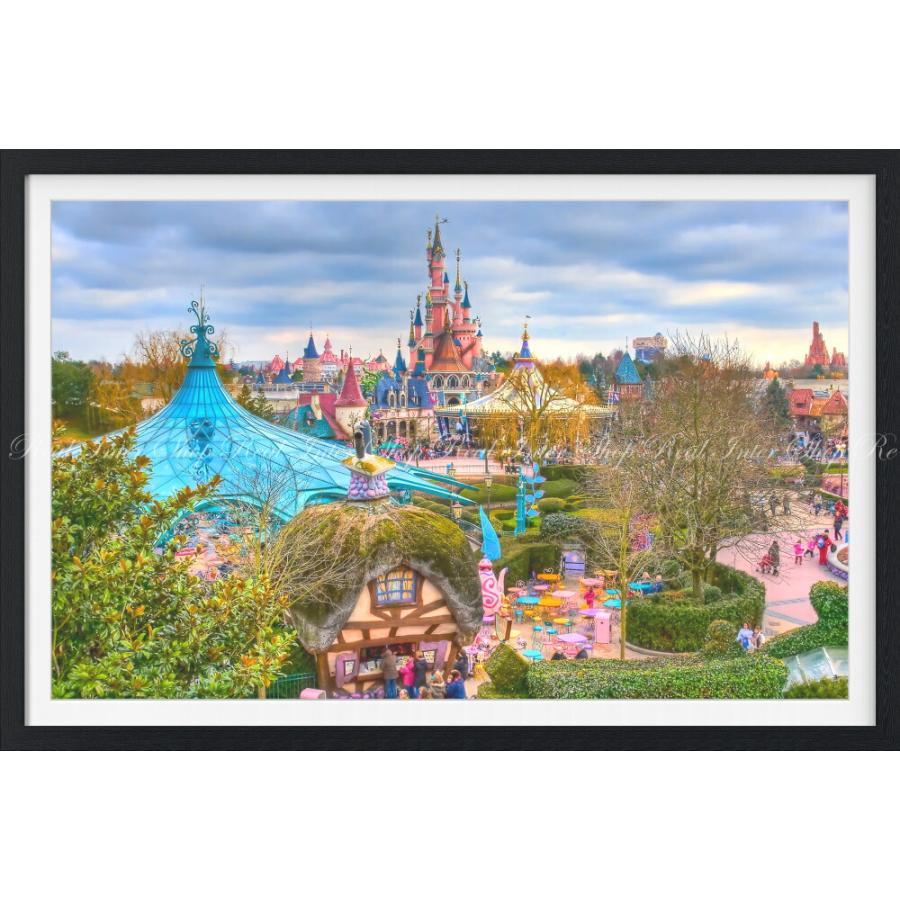 絵画風 壁紙ポスター ディズニーランドの景色 パリ 額縁印刷 キャラクロ Dnlp 006sgf1 874mm 585mm Dnlp 006sgf1 レアルインターショップ 通販 Yahoo ショッピング