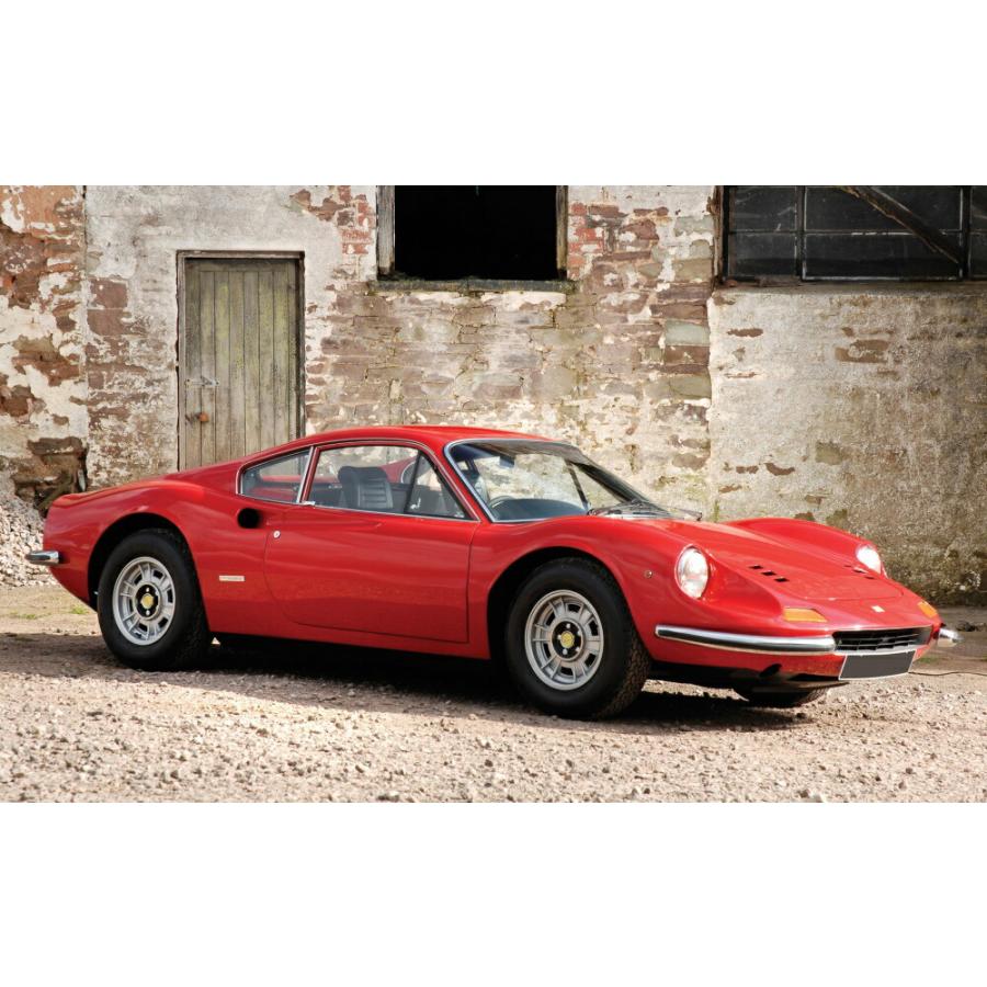 絵画風 壁紙ポスター (はがせるシール式) フェラーリ ディーノ 246GT