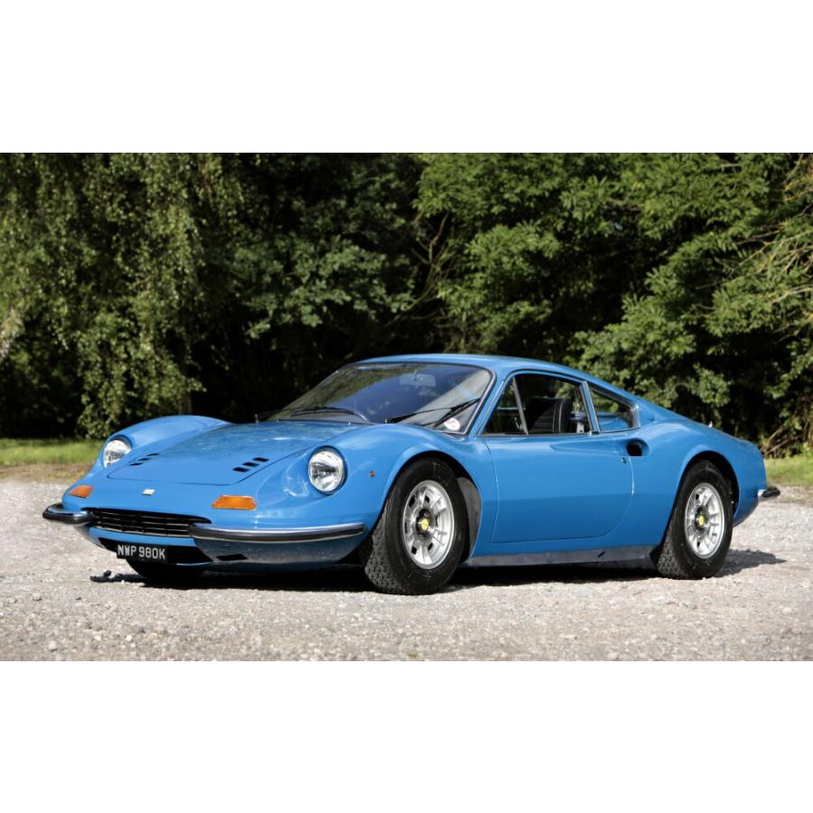 絵画風 壁紙ポスター (はがせるシール式) フェラーリ ディーノ 246GT