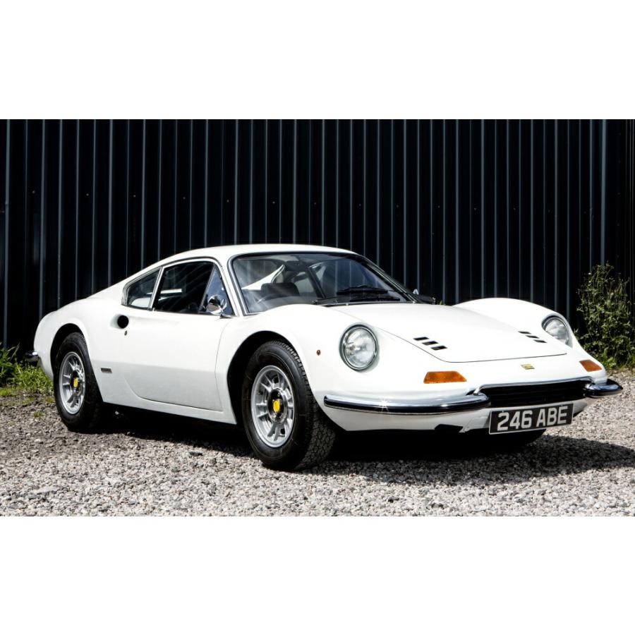 絵画風 壁紙ポスター (はがせるシール式) フェラーリ ディーノ 246GT