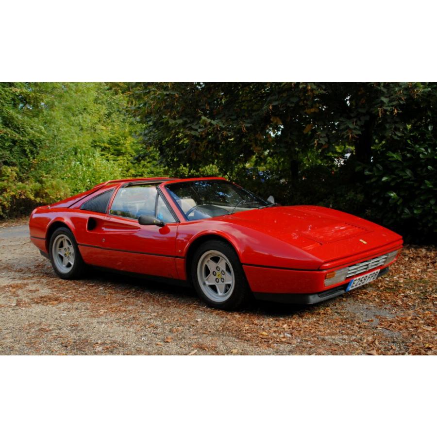 絵画風 壁紙ポスター (はがせるシール式) フェラーリ 328GTS 1987年 ピニンファリーナ キャラクロ F328-001W1(ワイド版 ...