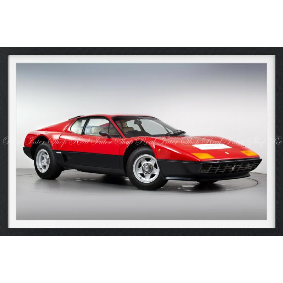 絵画風 壁紙ポスター (はがせるシール式) フェラーリ 512BB ピニン